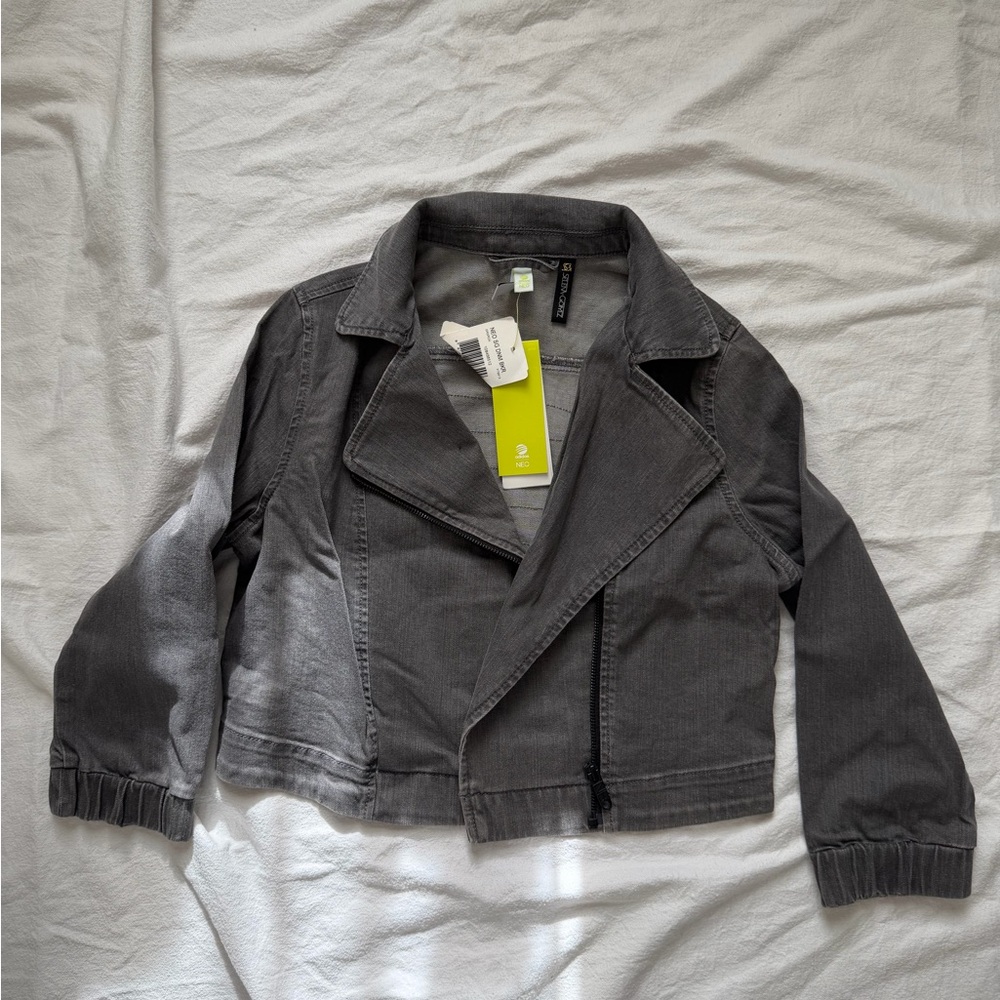 Adidas Neo Cropped Jacket - Size M